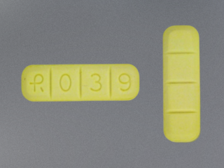 Yellow Xanax Bar